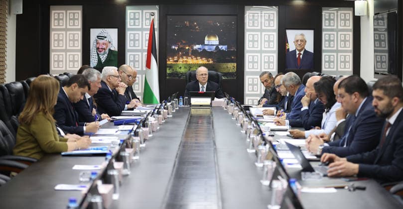 Palestinian cabinet discusses humanitarian situation in Gaza during meeting Palestinian Prime Minister Mohammad Mustafa chairs a cabinet meeting in the West Bank city of Ramallah on May 24, 2026. During the session, the cabinet warned of the rapidly deteriorating humanitarian situation in the Gaza Strip amid restrictions on the entry of food aid, fuel and medical supplies. Photo by Prime Minister Office apaimages Ramallah West Bank Palestinian Territory 240526_Ramallah_PMO_00(2) Copyright: xapaimagesxPrimexMinisterxOfficex xapaimagesx
