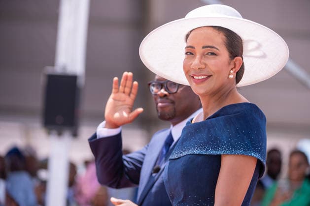 May 24, 2026, Cotonou, Cotonou, Benin: NATALIE VILETTE WADAGNIN during the nvestiture ceremony of the President of the Republic at Congress Palace Cotonou Benin  - ZUMAs385 20260524_zsp_s385_007 Copyright: xLeopoldxSoglox