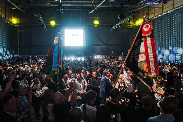 The 76th Sudeten German Congress in Brno continued at Brno Exhibition Centre on Saturday, May 24, 2026. (CTKxPhoto PatrikxUhlir) CTKPhotoP2026052402909  CTKPhotoP2026052402909