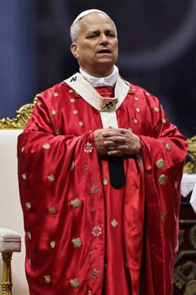 May 24, 2026. Vatican City - POLE LEO XIV celebrates the Holy Mass on the Solemnity of Pentecost in St. Peter s Basilia at the Vatican. EvandroInetti_via ZUMA Wire Vatican City State - ZUMAi15_ 20260524_zaf_i15_013 Copyright: xEvandroxInettix
