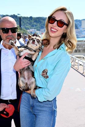 On the initiative of Henry Jean Servat, the journalist, writer and deputy mayor of Nice in charge of animal protection, the 5th Marche des Animaux took place on the Promenade des Anglais in Nice on May 24, 2026. This years patron was Princess Maria Chiara de Bourbon des Deux Siciles, in the presence of Eric Ciotti, mayor of Nice and president of the Union des Droites pour République, the mayor of Nice and president of the Union des Droites pour la République At the end of the route, the Negresco hotel invited all participants to go down to the beach at the Dog Bar set up for the occasion. Hundreds of people came along with their favorite animals, the city of Nice has pursued a pet-friendly urban policy that respects both animals and citize  Copyright: xBrunoxBebertx xBestimagexBrunoxBebertx xBestimagex
