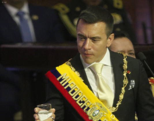 REPORT TO THE NATION DANIEL NOBOA Quito, Sunday, May 24, 2026 Plenary of the Assembly receives the President of the Republic Daniel Noboa, for his Report to the Nation, at the Legislative Palace Photos API Rolando Enriquez Quito Pichincha Ecuador POL INFORMEALANACIONDANIELNOBOA 9e785a7b0681272819179a8c8a897ff5 Copyright: xROLANDO-ENRIQUEZx