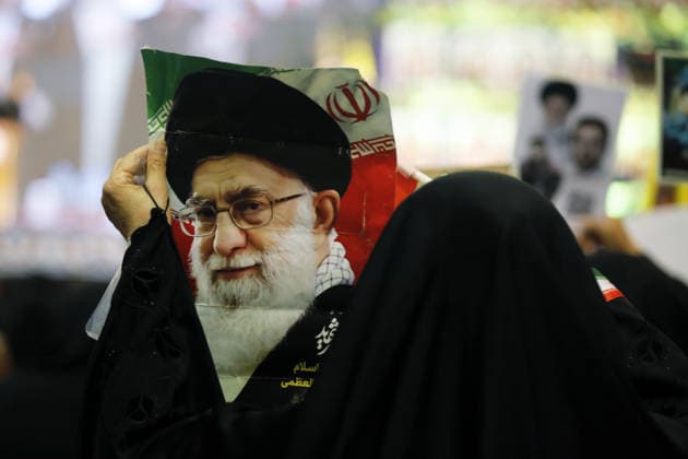 Memorial ceremony held in Tehran for victims of Iran-US-Israel conflict TEHRAN, IRAN - MAY 24: A memorial ceremony is held at the Imam Khomeini Mosalla Mosque for those who lost their lives in the conflict involving Iran, the United States, and Israel following the February 28 attacks, in Tehran, capital of Iran, on May 24, 2026. Fatemeh Bahrami Anadolu Tehran Iran. Editorial use only. Please get in touch for any other usage.  Copyright: x2026xAnadoluxFatemehxBahramix