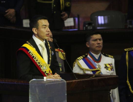 REPORT TO THE NATION DANIEL NOBOA Quito, Sunday, May 24, 2026 Plenary of the Assembly receives the President of the Republic Daniel Noboa, for his Report to the Nation, at the Legislative Palace Photos API Rolando Enriquez Quito Pichincha Ecuador POL INFORMEALANACIONDANIELNOBOA 7e6e755e4707f4a9e80b17678b51966d Copyright: xROLANDO-ENRIQUEZx