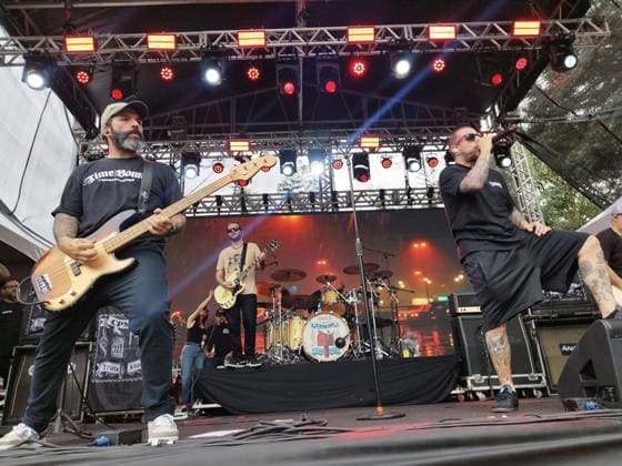 RECORD DATE NOT STATED CPM22 at the Cultural Turnaround Sao Paulo (SP), 05 24 2026 - Culture Music Shows - The band CPM22 rocks the Butanta stage, dedicated to rock, on Sunday afternoon at the Virada Cultural 2026.(Foto: Leandro Chemalle Thenews2 imago images) CPM22 at the Cultural Turnaround  Copyright: xLeandroxChemallex
