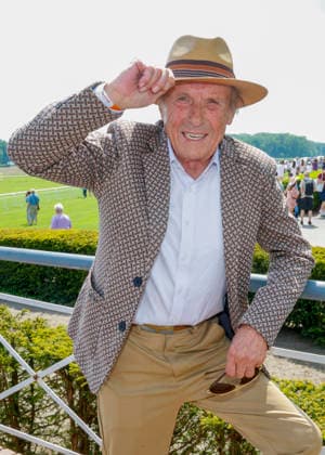 Claus Theo Gärtner beim Fashion Raceday auf der Rennbahn Hoppegarten. *** Claus Theo Gärtner at the Fashion Raceday at Hoppegarten racecourse
