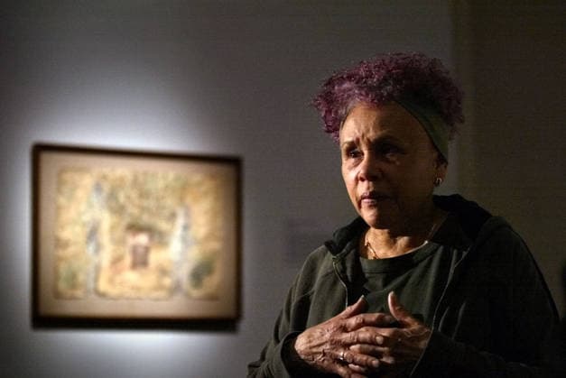 Norton Museum of Art Mar 10, 2006; West Palm Beach, FL, USA; Artist Betye Saar, leading a tour of her show at the Norton Museum of Art. Mandatory Credit: Photo by Lannis Waters Palm Beach Post ZUMA Press. ( ) Copyright 2006 by Palm Beach Post West Palm Beach FL USA Copyright: xLannisxWatersx