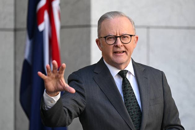 ANTHONY ALBANESE PRESSER, Australian Prime Minister Anthony Albanese speaks to the media during a press conference at Parliament House in Canberra, Monday, May 25, 2026. ( NO ARCHIVING CANBERRA AUSTRALIAN CAPITAL TERRITORY AUSTRALIA  Copyright: xLUKASxCOCHx 20260525197270770781