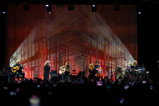 SaO PAULO, SP - 24.05.2026: C6 FEST 2026 - British singer-songwriter Robert Plant performed on the third and final day of the fourth edition of C6 Fest, this Sunday (May 24th), at Parque Ibirapuera, in Sao Paulo. The former Led Zeppelin vocalist took to the stage accompanied by the Saving Grace project, formed by Suzi Dian, Oli Jefferson, Tony Kelsey, Matt Worley and Barney Morse-Brown, in a show marked by folk, blues, rock and reinterpretations of classics from his career. x2950445x  EmersonxSantos