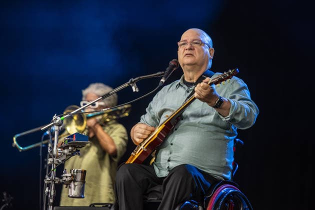 SaO PAULO, SP - 24.05.2026: C6 FEST 2026 - The Brazilian band Os Paralamas do Sucesso will perform on the third and final day of the fourth edition of C6 Fest, this Sunday (May 24th), at the Ibirapuera Auditorium in Sao Paulo. The show will feature a special appearance by Nacao Zumbi, bringing together different generations of Brazilian music in a performance marked by classics of national rock, reggae, ska, and rhythms from Pernambuco. The festival takes place in Ibirapuera Park between May 21st and 24th, establishing itself as one of the main music, culture, and experience events in Brazil. x2950446x  EmersonxSantos