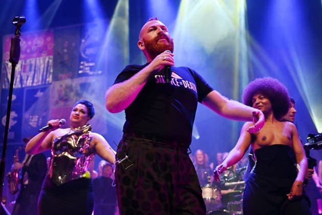 Age of Consent concert at Royal Festival Hall in London LONDON, ENGLAND - MAY 24: Bishi, Tom Rasmussen and Sans Soucis performing at ˜Age of Consent™ concert at Royal Festival Hall on May 24, 2026 in London, England. CAP MAR MAR Great Britain UK Copyright: xMartinxHarris CapitalxPicturesx