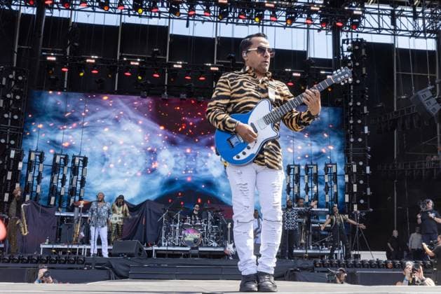 May 24, 2026, Napa, California, U.S: AMIR BAYYAN (KEVIN BELL) of Kool & The Gang during the BottleRock Music Festival in Napa, California Napa U.S  - ZUMAs135 20260524_zap_s135_011 Copyright: xDanielxDeSloverx