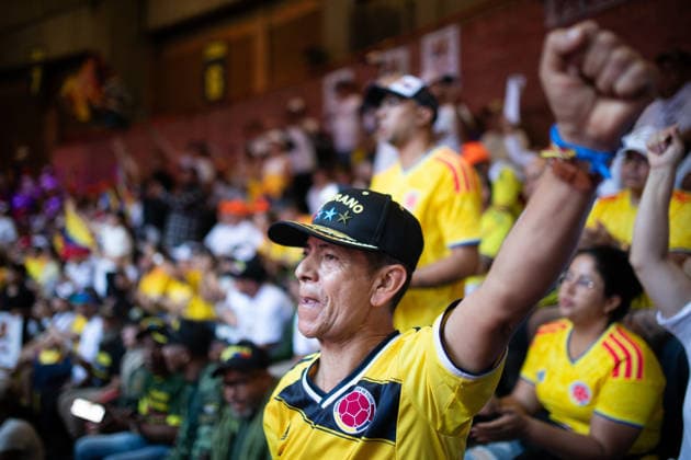 May 24, 2026, Medellin, Antioquia, Colombia: The Right-Wing Presidential Hopeful Abelardo de la Espriella finalizes his campaign in Medellin, Colombia may 24, 2026. Medellin Colombia - ZUMAvp1_ 20260524_zia_vp1_019 Copyright: xCamiloxMorenox