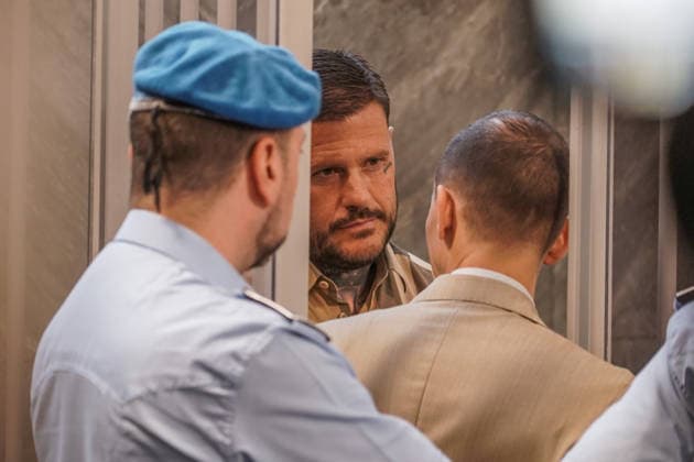 IPA85061639 - MILAN, 05 25 2026 - Marco Ferdico, former Inter ultras leader, in court in Milan for trial in the Vittorio Boiocchi murder case.  Copyright: xEmanuelexRobertoxDexCarlix xx 85061639