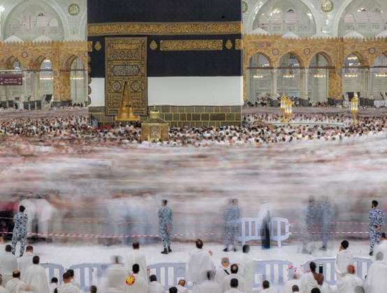 Muslim worshippers perform prayers around the Kaaba at the Grand Mosque in Mecca, Saudi Arabia Muslim worshippers perform prayers around the Kaaba at the Grand Mosque in Mecca, Saudi Arabia, on May 25, 2026, in preparation for the annual Hajj pilgrimage. Millions of Muslims from around the world travel to Saudi Arabia to perform the annual Hajj rituals. Photo by Saudi Press Agency apaimages Saudi Arabia 250526_Saudi_Arabia_SPA_00(11) Copyright: xapaimagesxSaudixPressxAgencyx xapaimagesx
