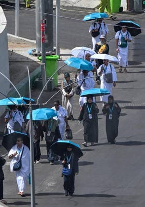 Muslim pilgrims gather in Mina, near Mecca, to spend the Day of Tarwiyah, the first day of the annual Hajj pilgrimage, in Saudi Arabia Muslim pilgrims gather in Mina, near Mecca, to spend the Day of Tarwiyah, the first day of the annual Hajj pilgrimage, in Saudi Arabia, on May 25, 2026. Millions of Muslims from around the world travel to Saudi Arabia to perform the annual Hajj pilgrimage. Photo by Saudi Press Agency apaimages Saudi Arabia 250526_Saudi_Arabia_SPA_01(7) Copyright: xapaimagesxSaudixPressxAgencyx xapaimagesx