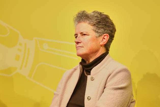 Leipzig, Sachsen, Deutschland, 21.03.2026: Messehalle: Leipziger Buchmesse: Lydia Hüskens, FDP, Ministerin für Infrastruktur und Digitales des Landes Sachsen-Anhalt *** Leipzig, Saxony, Germany, 21 03 2026 Leipzig Book Fair Exhibition Hall Lydia Hüskens, FDP, Minister for Infrastructure and Digital Affairs of Saxony-Anhalt Copyright: xdtsxNachrichtenagenturx dts_112676