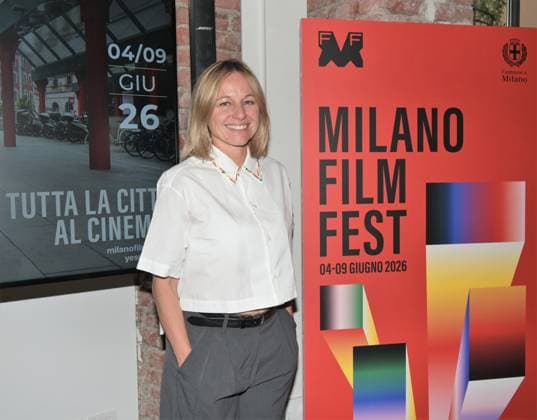 IPA85066471 - Milan,Italy Milano Film Fest 2026 photocall and presentation second edition from June 4 to 9, 2026. In the photo:Agata De Laurentiis programming director Milano Film Fest  Copyright: xNickxZonnax xNickxZonnax 85066471