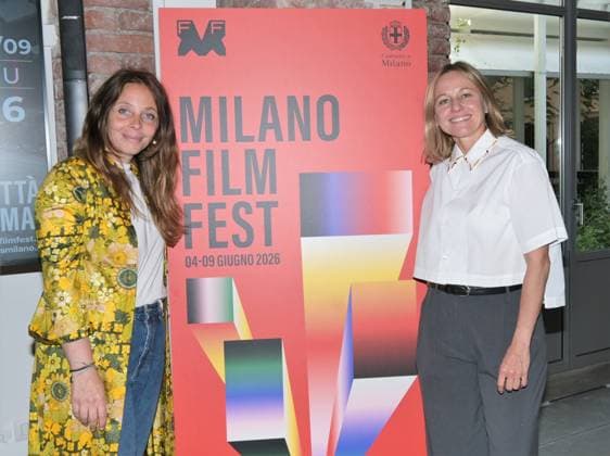 IPA85066476 - Milan,Italy Milano Film Fest 2026 photocall and presentation second edition from June 4 to 9, 2026. In the photo:Agata De Laurentiis programming director Milano Film Fest,Laura Boy president Fondazione Milano Film Fest  Copyright: xNickxZonnax xNickxZonnax 85066476