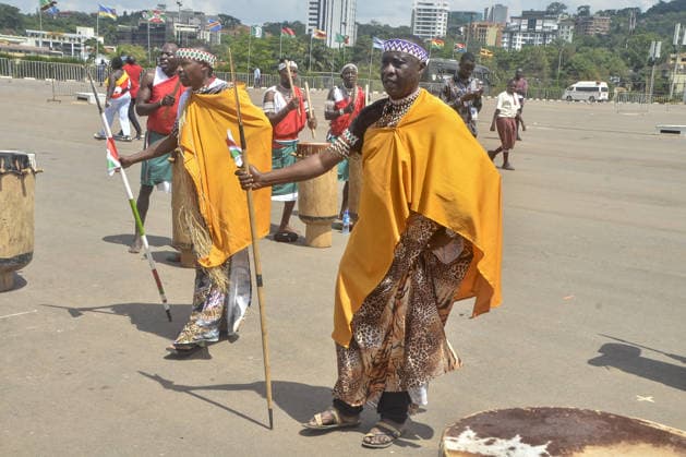 Uganda celebrate the 63rd anniversary of Africa Day KAMPALA, UGANDA - MAY 25: People celebrate the 63rd anniversary of Africa Day with cultural performances, exhibitions, and fashion shows representing different countries across the African continent were organized in Kampala, Uganda, on May 25, 2026. Africa Day is celebrated every year on May 25 to commemorate the founding of the Organization of African Unity (OAU), the predecessor of the African Union (AU), and to honor the continent’s achievements. Nicholas Kajoba Anadolu Kampala Uganda. Editorial use only. Please get in touch for any other usage.  Copyright: x2026xAnadoluxNicholasxKajobax