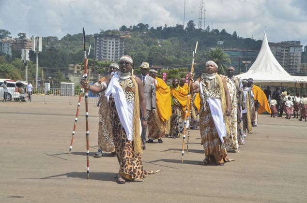 Uganda celebrate the 63rd anniversary of Africa Day KAMPALA, UGANDA - MAY 25: People celebrate the 63rd anniversary of Africa Day with cultural performances, exhibitions, and fashion shows representing different countries across the African continent were organized in Kampala, Uganda, on May 25, 2026. Africa Day is celebrated every year on May 25 to commemorate the founding of the Organization of African Unity (OAU), the predecessor of the African Union (AU), and to honor the continent’s achievements. Nicholas Kajoba Anadolu Kampala Uganda. Editorial use only. Please get in touch for any other usage.  Copyright: x2026xAnadoluxNicholasxKajobax