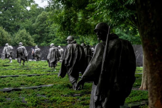 The Korean War Memorial is seen on Memorial Day in Washington, DC on Monday, May 25, 2026.  WAP20260525325 BONNIExCASH