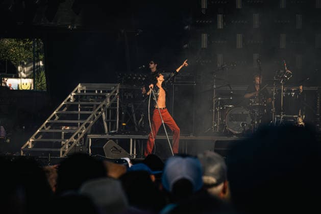 2026 BottleRock Napa Valley - Day 3 Sombr perform at 2026 BottleRock at Napa Valley Expo in Napa on May 23rd 2026 Napa Napa Expo California United States Copyright: xCaseyxFlanigan imageSPACEx