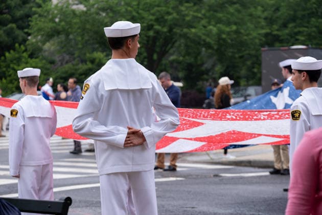 May 25, 2026, Washington, District Of Columbia, USA: Crowds gather outside the National Archives during Memorial Day events in Washington, D.C., as visitors and spectators take part in patriotic ceremonies and celebrations across the nationÃ¢â‚¬â ¢s capital. Washington USA - ZUMAh210 20260525_znp_h210_011 Copyright: xDavidxHansenx