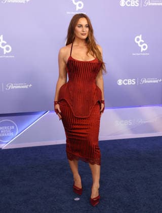 Hannah Berner attends the 52nd annual American Music Awards at the MGM Grand Garden Arena in Las Vegas on Monday, May 25, 2026.  LAV20260525432 JAMESxATOA