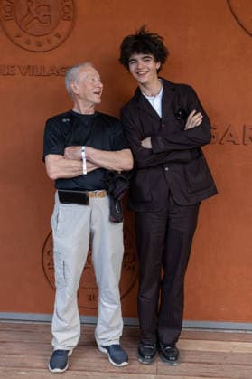 RG26 - French Open - People Village Night Session D2 NB Henri Sauvage and Sam Sauvage attends the Village Night Session day 2 during the 2026 French Open at Roland Garros on May 26, 2026 in Paris, France. Photo by Nasser Berzane ABACAPRESS.COM  Copyright: xBerzanexNasser ABACAx