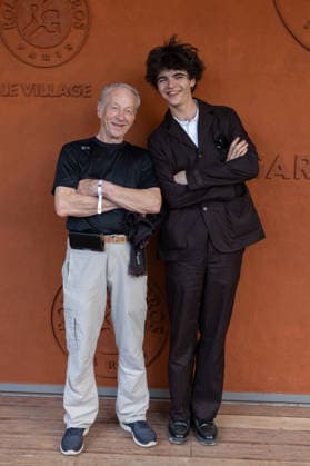 RG26 - French Open - People Village Night Session D2 NB Henri Sauvage and Sam Sauvage attends the Village Night Session day 2 during the 2026 French Open at Roland Garros on May 26, 2026 in Paris, France. Photo by Nasser Berzane ABACAPRESS.COM  Copyright: xBerzanexNasser ABACAx