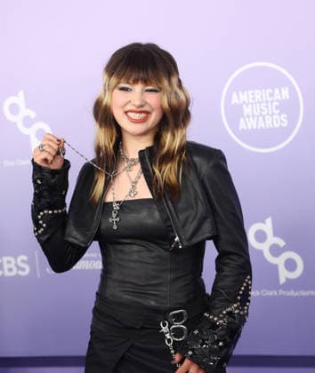 Taylor Hill attends the 52nd annual American Music Awards at the MGM Grand Garden Arena in Las Vegas on Monday, May 25, 2026.  LAV20260525504 JAMESxATOA