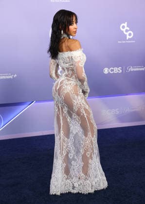 Tinashe attends the 52nd annual American Music Awards at the MGM Grand Garden Arena in Las Vegas on Monday, May 25, 2026.  LAV20260525503 JAMESxATOA