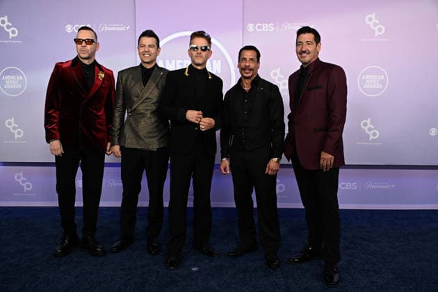 52nd American Music Awards LAS VEGAS, NV - MAY 25: Donnie Wahlberg, Jordan Knight, Joey McIntyre, Danny Wood and Jonathan Knight of New Kids On The Block at the 52nd American Music Awards on May 25, 2026 at the MGM Grand Garden Arena in Las Vegas, Nevada. Credit: Mindy Small AdMedia EDITORIAL USE ONLY  Copyright: xx AdMediax admphotostwo991907