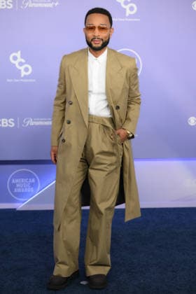 May 25, 2026, Las Vegas, Nevada, USA: JOHN LEGEND American singer-songwriter and pianist arrives at the Red Carpet during The Annual 52nd American Music Awards at the MGM Grand Arena in Las Vegas. Las Vegas USA - ZUMAo117 20260525_zsp_o117_076 Copyright: xMikaelxOnax