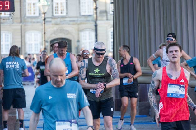 Royal Run In Copenhagen People participate in the Royal Run in Copenhagen, Denmark, on May 25, 2026. This is the eighth time the Royal Run is held across the country. Royal Run 2026 has the highest number of registered participants ever, with 112,450 registered in the five host cities. Copenhagen Denmark  Copyright: xKristianxTuxenxLadegaardxBergx originalFilename: 1077901051st.jpg