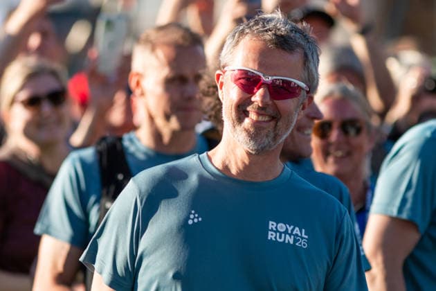 Royal Run In Copenhagen King Frederik X of Denmark before the start of the 10 km event during the Royal Run in Copenhagen, Denmark, on May 25, 2026. This is the eighth time the Royal Run is held across the country. Royal Run 2026 has the highest number of registered participants ever, with 112,450 registered in the five host cities. Copenhagen Denmark  Copyright: xKristianxTuxenxLadegaardxBergx originalFilename: 1077901337st.jpg