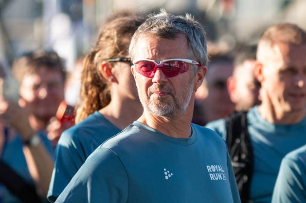 Royal Run In Copenhagen King Frederik X of Denmark before the start of the 10 km event during the Royal Run in Copenhagen, Denmark, on May 25, 2026. This is the eighth time the Royal Run is held across the country. Royal Run 2026 has the highest number of registered participants ever, with 112,450 registered in the five host cities. Copenhagen Denmark  Copyright: xKristianxTuxenxLadegaardxBergx originalFilename: 1077901362st.jpg
