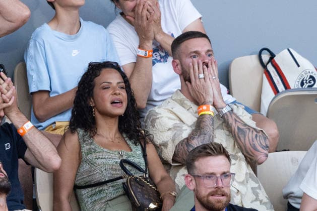 Matt Pokora M Pokora and his wife Christina Milian in the stands during the French Open Tennis Championships at Roland Garros 2026 Paris, may 25th 2026 Moreau Jacovides Bestimage Celebrities in the stands during the French Open Tennis Championships at Roland Garros 2026 Paris, may 25th 2026 Paris France  Copyright: xJACOVIDES-MOREAUx xBESTIMAGExJACOVIDES-MOREAUx xBESTIMAGEx