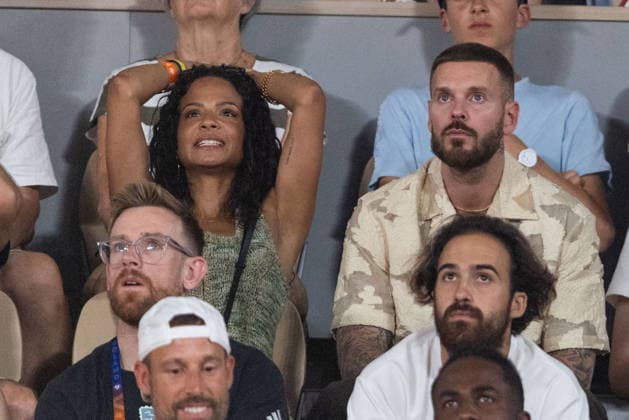 Matt Pokora M Pokora and his wife Christina Milian in the stands during the French Open Tennis Championships at Roland Garros 2026 Paris, may 25th 2026 Moreau Jacovides Bestimage Celebrities in the stands during the French Open Tennis Championships at Roland Garros 2026 Paris, may 25th 2026 Paris France  Copyright: xJACOVIDES-MOREAUx xBESTIMAGExJACOVIDES-MOREAUx xBESTIMAGEx
