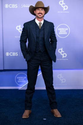 May 25, 2026, Las Vegas, Nevada, USA: RILEY GREEN American singer-songwriter arrives at the Red Carpet during The Annual 52nd American Music Awards at the MGM Grand Arena in Las Vegas. Las Vegas USA - ZUMAo117 20260525_zsp_o117_180 Copyright: xMikaelxOnax