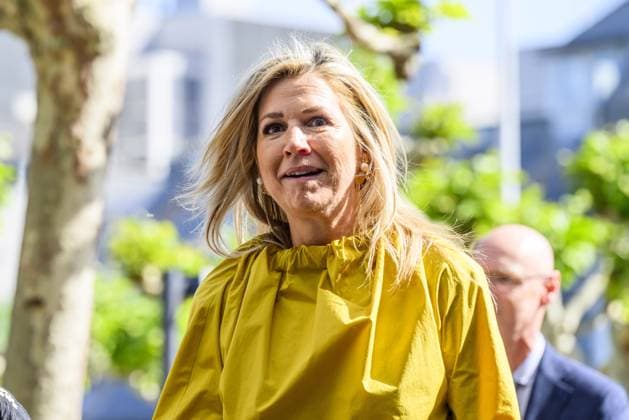 Leiden, The Netherlands, 2026-05-26 10:32:58 LEIDEN, 26-05-2026, KITLV Queen Maxima visits the Royal Institute of Language, Land and Ethnology (KITLV) in Leiden. This year, the KITLV celebrates its 175th anniversary. PHOTO: NLBeeld Patrick van Emst Credit: NL Beeld Patrick van Emst  Copyright: xx x