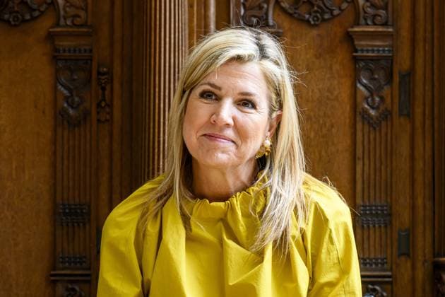Leiden, The Netherlands, 2026-05-26 10:45:03 LEIDEN, 26-05-2026, KITLV Queen Maxima visits the Royal Institute of Language, Land and Ethnology (KITLV) in Leiden. This year, the KITLV celebrates its 175th anniversary. PHOTO: NLBeeld Patrick van Emst Credit: NL Beeld Patrick van Emst  Copyright: xx x