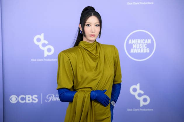May 25, 2026, Las Vegas, Nevada, USA: EJAE South Korean-American singer and songwriter arrives at the Red Carpet during The Annual 52nd American Music Awards at the MGM Grand Arena in Las Vegas. Las Vegas USA - ZUMAo117 20260525_zsp_o117_214 Copyright: xMikaelxOnax