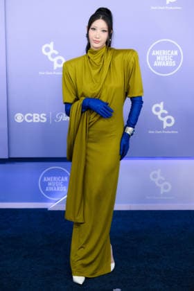 May 25, 2026, Las Vegas, Nevada, USA: EJAE South Korean-American singer and songwriter arrives at the Red Carpet during The Annual 52nd American Music Awards at the MGM Grand Arena in Las Vegas. Las Vegas USA - ZUMAo117 20260525_zsp_o117_215 Copyright: xMikaelxOnax
