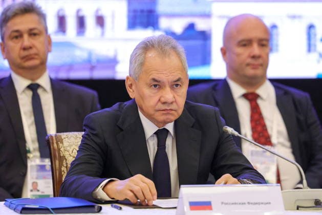 RUSSIA, MOSCOW - MAY 26, 2026: Russian Security Council Secretary Sergei Shoigu during a meeting of the Committee of Security Council Secretaries of the Collective Security Treaty Oranisation (CSTO). Artyom Geodakyan TASS  93053808
