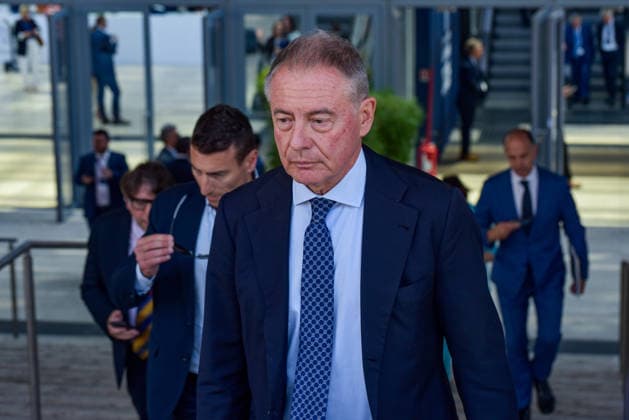 May 26, 2026, Rome, Rome, Italy: Minister of Enterprises and Made in Italy Adolfo Urso attends the Confindustria Annual Assembly in Rome on May 26, 2026 Rome Italy - ZUMAn299 20260526_zip_n299_018 Copyright: xVincenzoxNuzzolesex