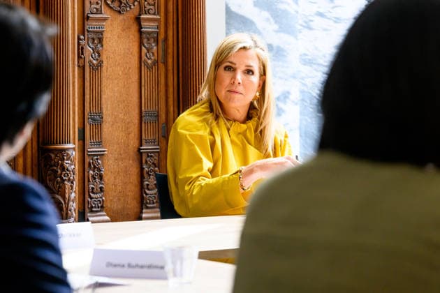 Queen visits Royal Institute for Language,, Geography and Ethnology. Leiden, the Netherlands. 26 May 2026 Queen Maxima during a visit to the Royal Institute for Language, - Land and Ethnology (KITLV) in Leiden. This year KITLV celebrates its 175th anniversary. Leiden The Netherlands  Copyright: xDPPA POOL EMx