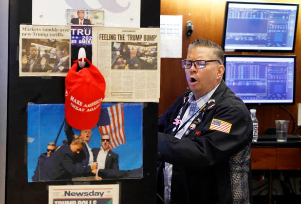 Traders work on the floor of the New York Stock Exchange at the NYSE on Wall Street on Tuesday, May 26, 2026 in New York City. Stocks were mostly higher after the opening bell possibly on a potential U.S.-Iran deal being reached to end the war.  NYP20260526104 JOHNxANGELILLO