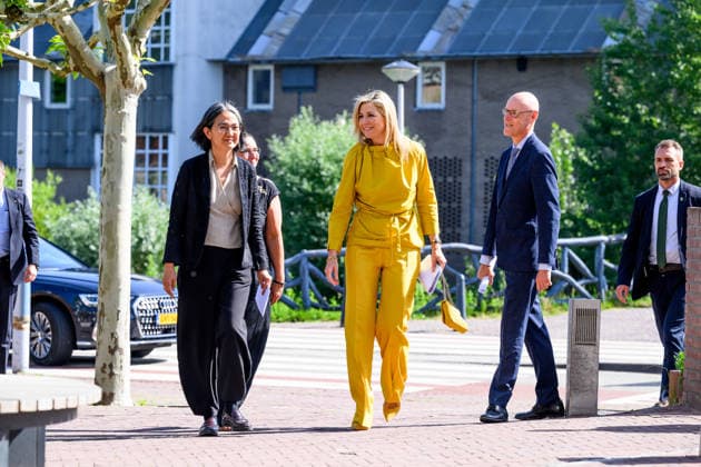 Queen visits Royal Institute for Language,, Geography and Ethnology. Leiden, the Netherlands. 26 May 2026 Queen Maxima during a visit to the Royal Institute for Language, - Land and Ethnology (KITLV) in Leiden. This year KITLV celebrates its 175th anniversary. Leiden The Netherlands  Copyright: xDPPA POOL EMx